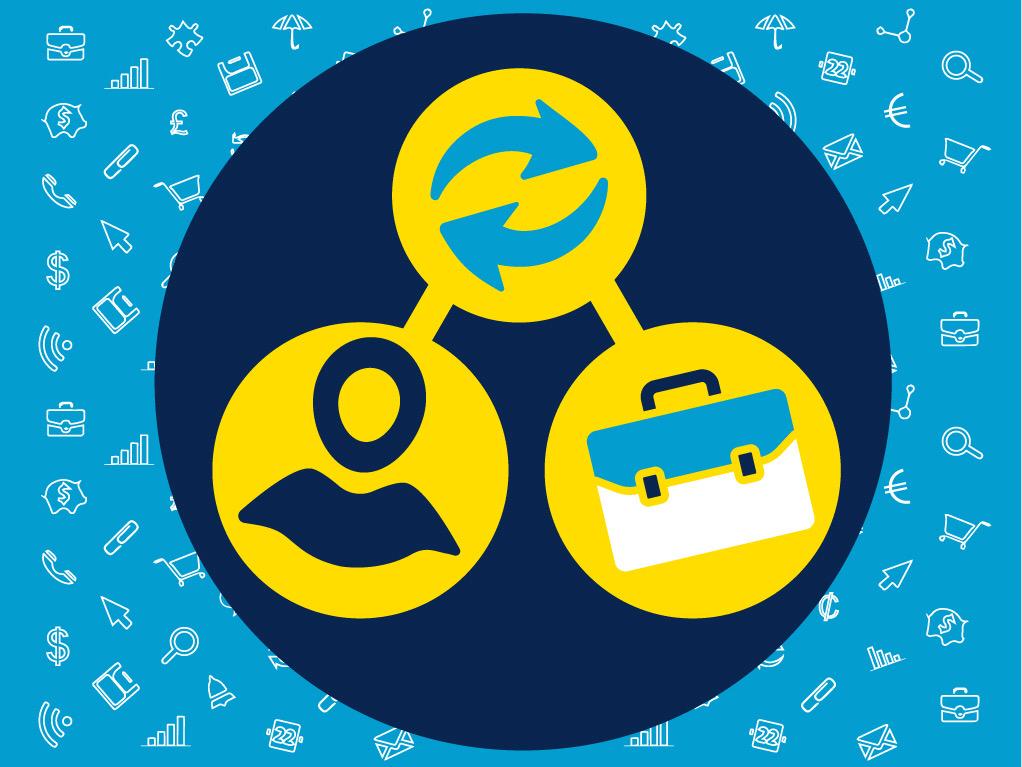 On. behalf a company